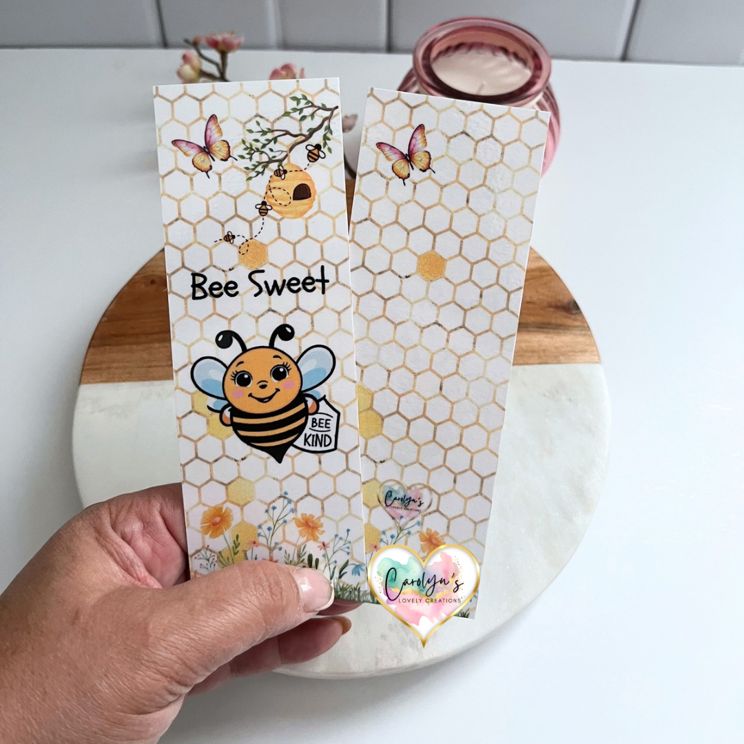 Bee Sweet, Bee Kind Bookmark | Separador de Libros