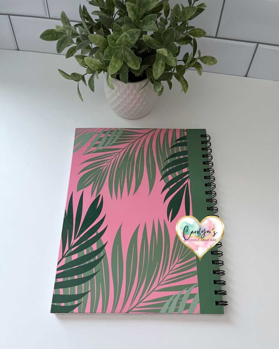 Tropical Notebook 8x11” | Laminated Cover | 140 Pages / Libreta Tropical 8x11” | Tapa Laminada | 140 Páginas