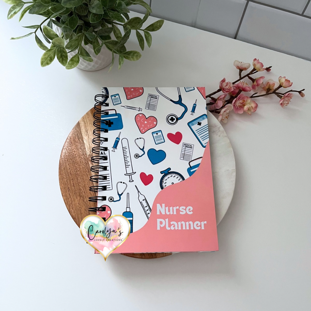 Nurse Planner 5 Month Edition | Handmade | Planner de Enfermería Edición de 5 Meses | Hecho a Mano