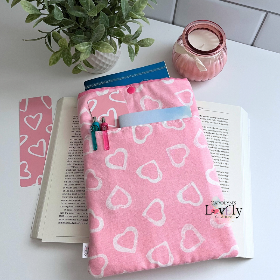 Heart book sleeve