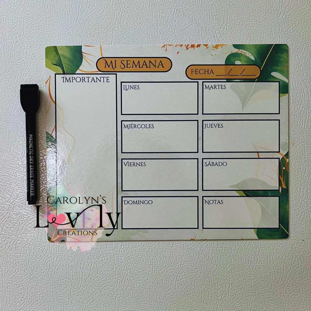 Calendario Semanal