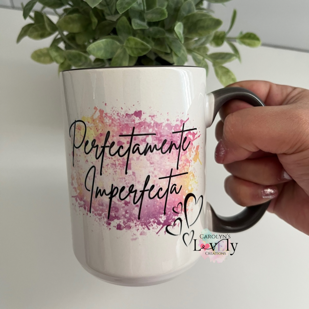 Taza con mensaje