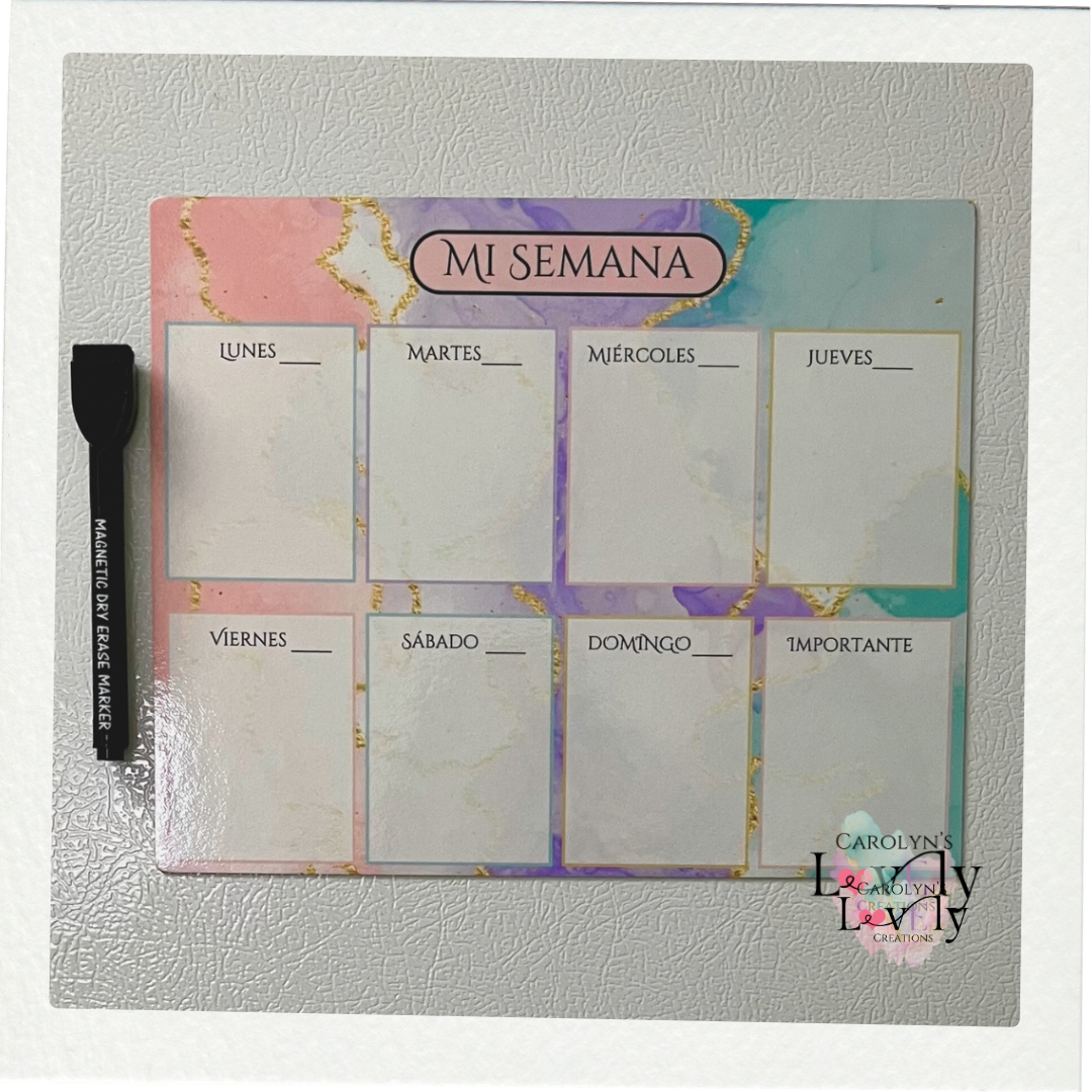 Calendario Semanal