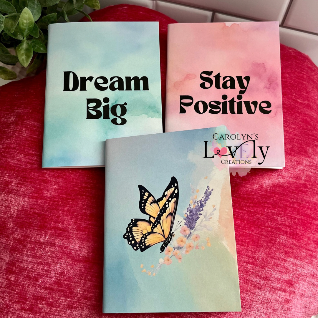 Notebook with Positive Message