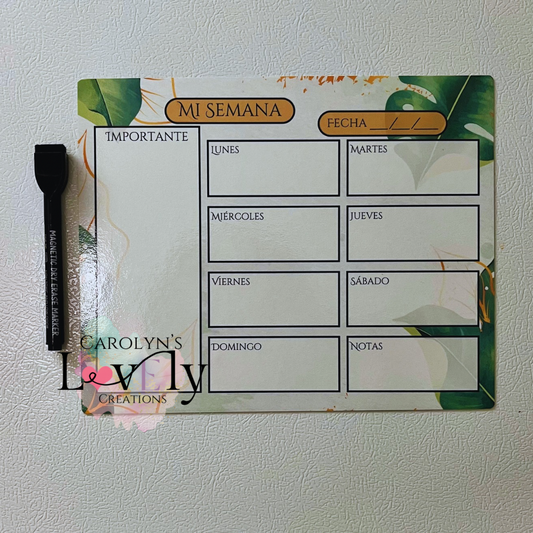 Calendario Semanal