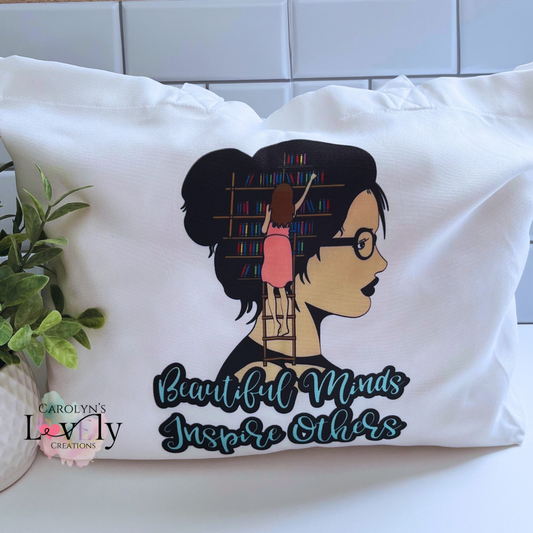 Beautiful Minds Inspire Others Tote Bag