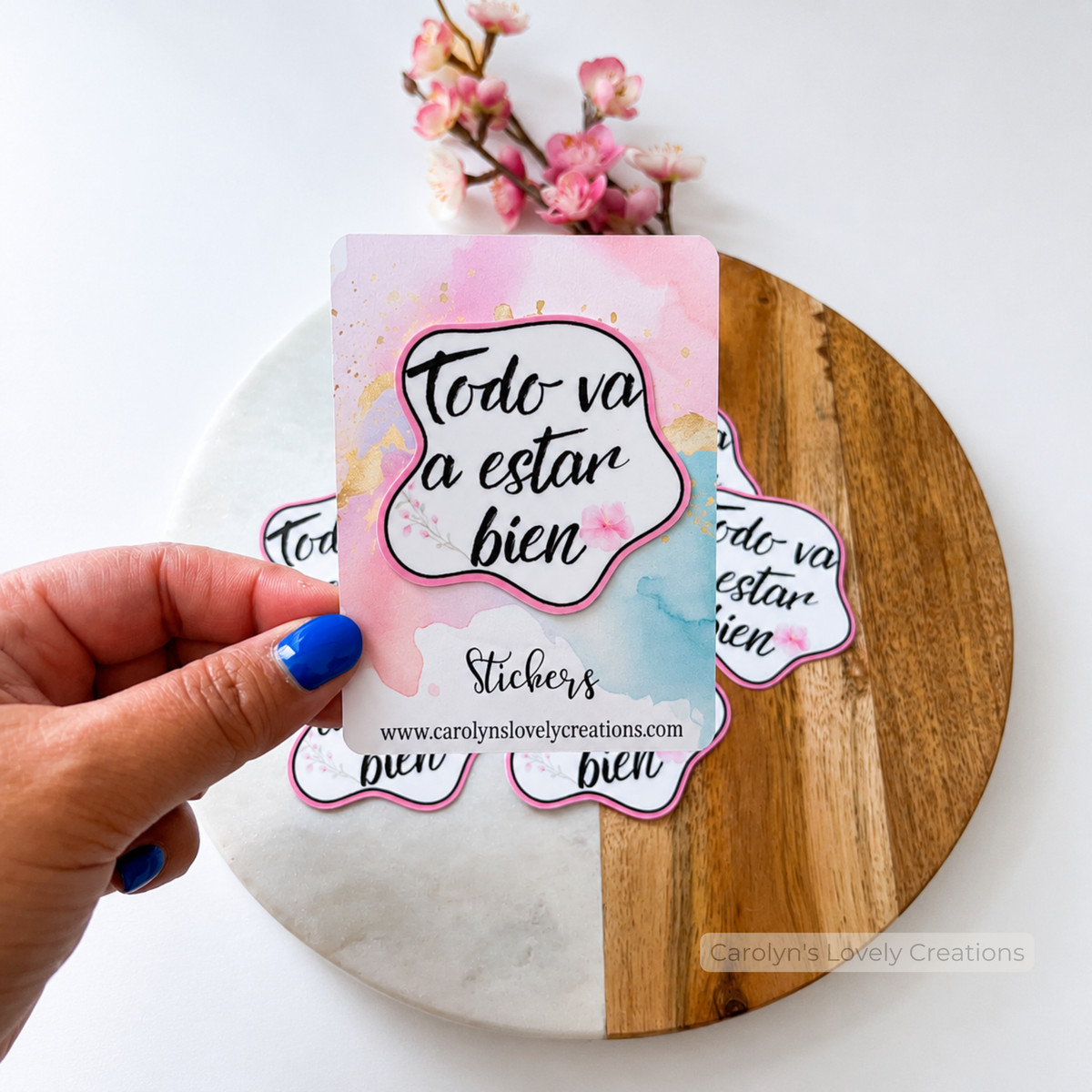 sticker todo va a estar bien